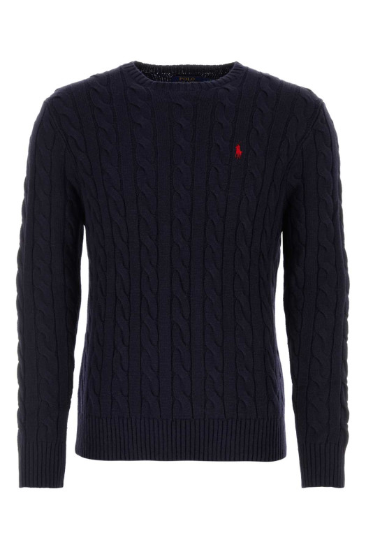 Midnight blue cotton sweater POLO RALPH LAUREN (710775885)