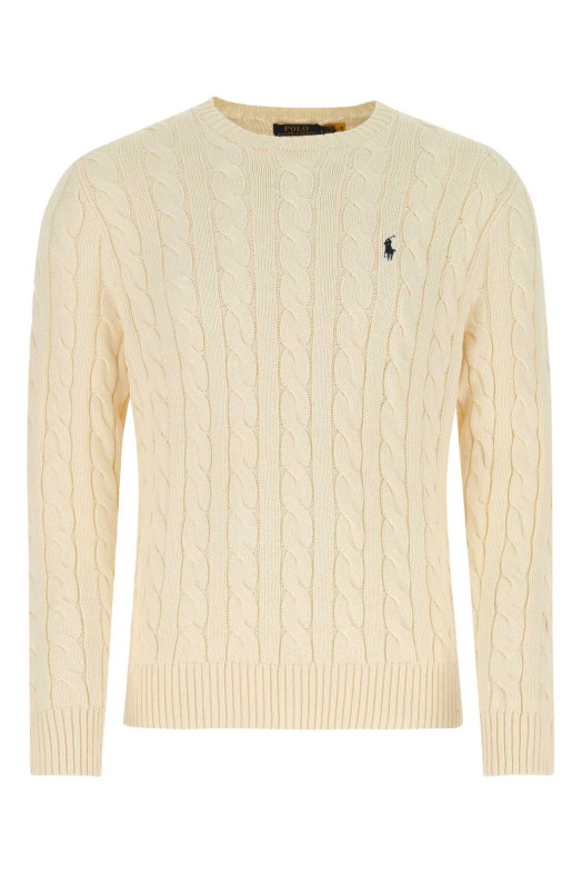 Ivory cotton sweater POLO RALPH LAUREN (710775885)