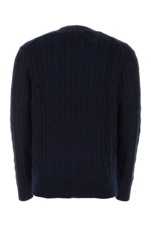 Navy blue cotton cardigan POLO RALPH LAUREN (710890548)