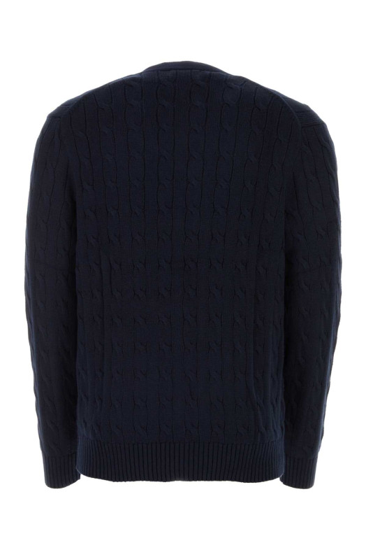 Navy blue cotton cardigan POLO RALPH LAUREN (710890548)