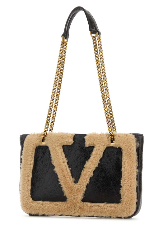 Двухцветная кожаная сумка через плечо Viva Superstar VALENTINO GARAVANI (7W0B0S69HDL)