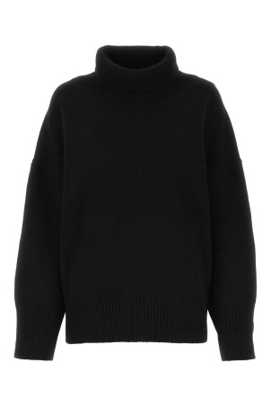Black cashmere oversize sweater CHLOE (CHC23SMP09500)