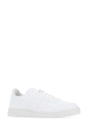 White leather Japan sneakers White COMME DES GARCONS SHIRT (FJK101W22)