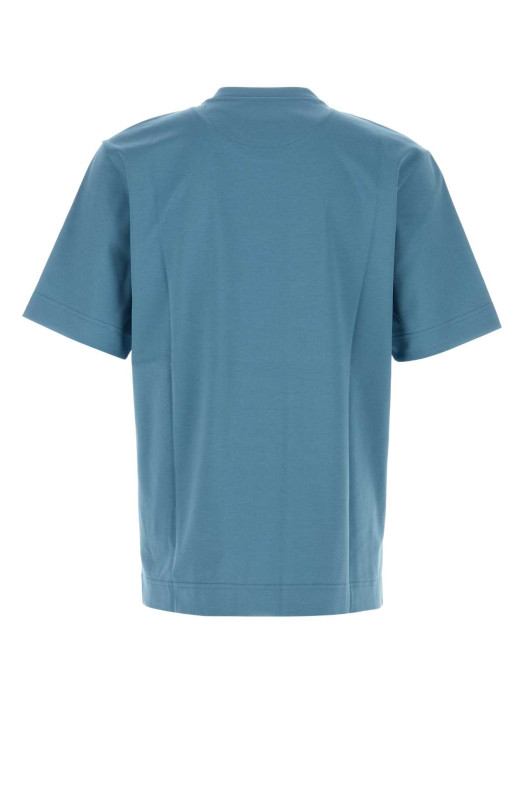 Air force blue cotton t-shirt FENDI (FY0936ARYY)