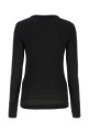 Черный свитер из эластичной полиэстеровой смеси JIL SANDER (J02NH0006J74450)