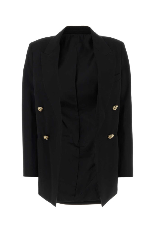 Black wool blazer LANVIN (RWJA00085711A23)