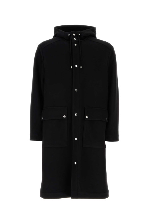 Черная парка из шерстяной смеси ASPESI (W36G601V549)