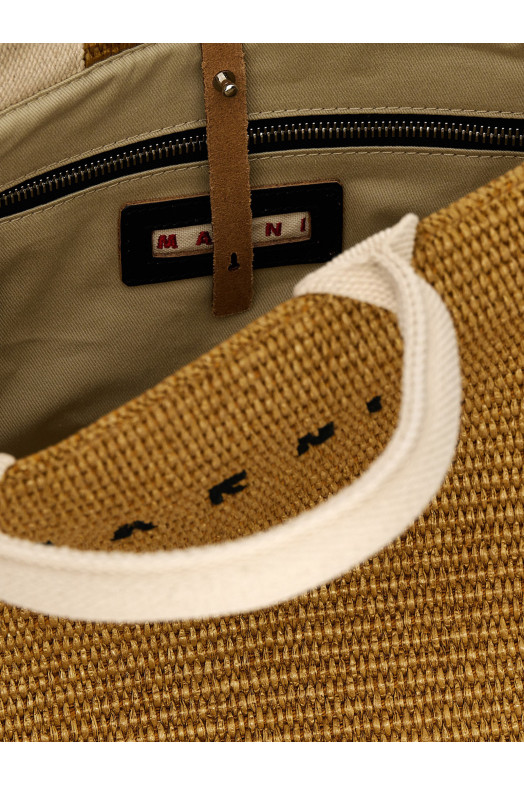 'Mini Tote' shopping bag Beige