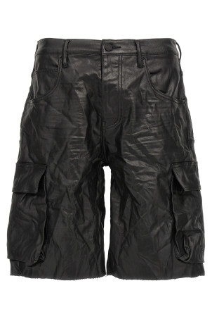 'High Shine Cargo' bermuda shorts Black