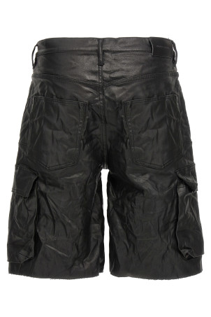 'High Shine Cargo' bermuda shorts Black