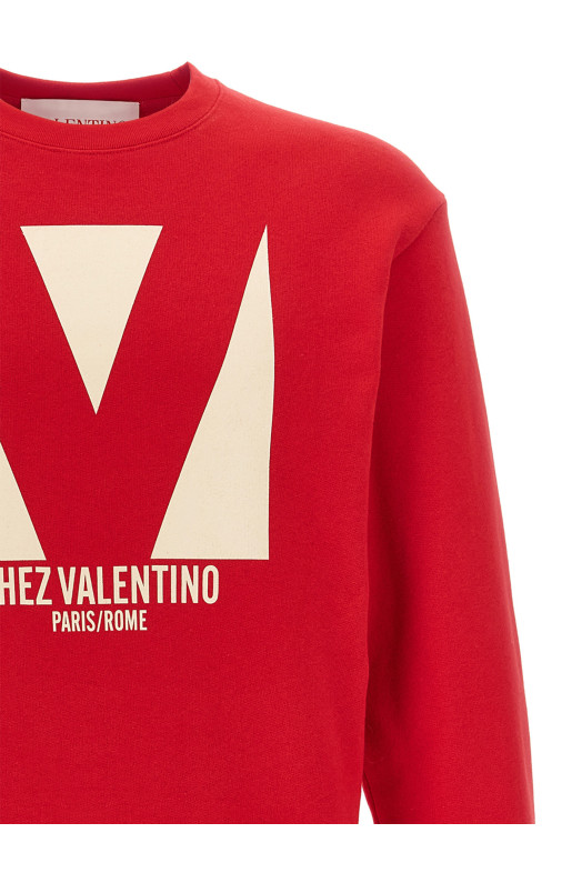 Свитшот Valentino Garavani «Chez Valentino» Красный V3MF28RAQB157