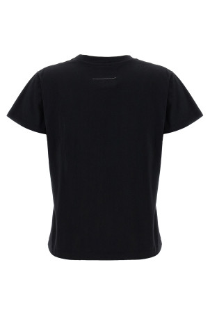 'Numeric Signature MM6' T-shirt Black