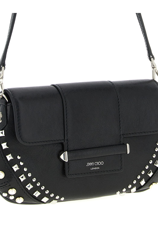 Кошелек «Бар» на цепочке Черный BARWALLETCHAINQXBBLACKIVORYANTIQUESILVER