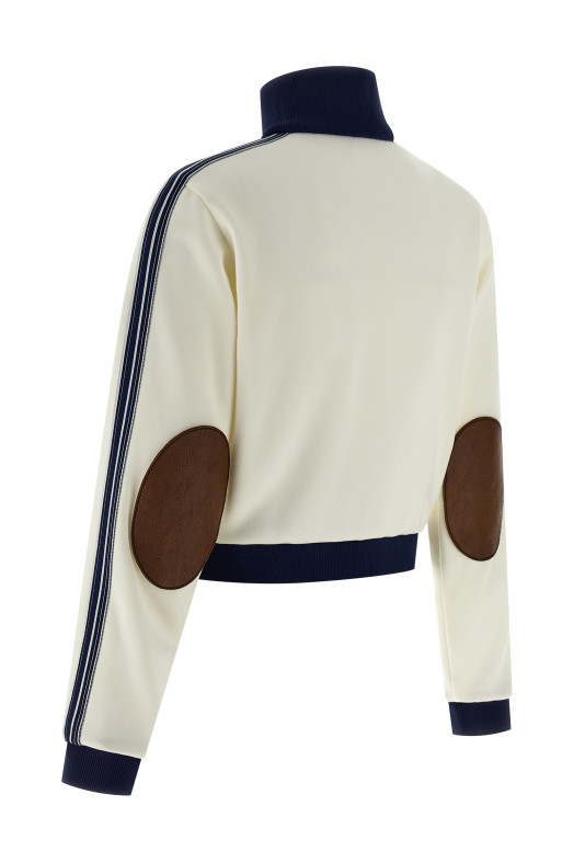 Короткая куртка Белый PRADA 138644SOOO18VXF0304