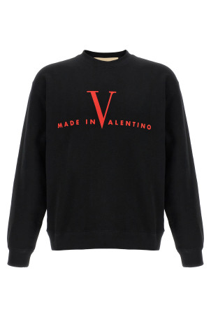 Світшот Valentino Garavani «Made In Valentino» Чорний V3MF28RBCU0NR