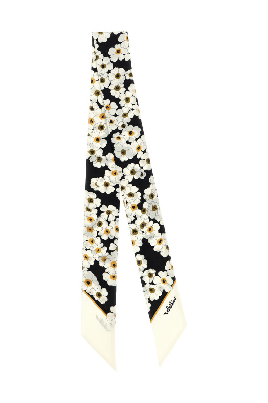 Valentino Garavani «После зимы — примула» повязка на голову Черно-серая W2E6017MIGCFT