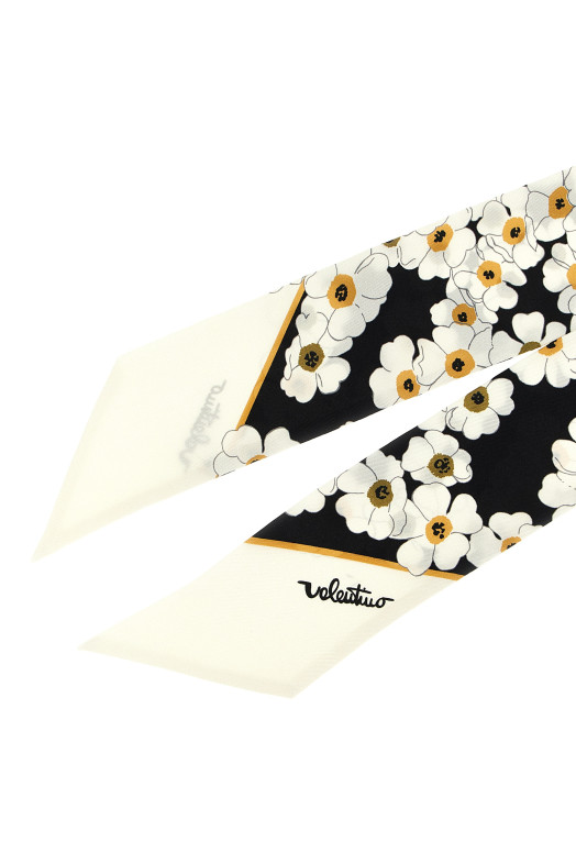 Valentino Garavani «После зимы — примула» повязка на голову Черно-серая W2E6017MIGCFT