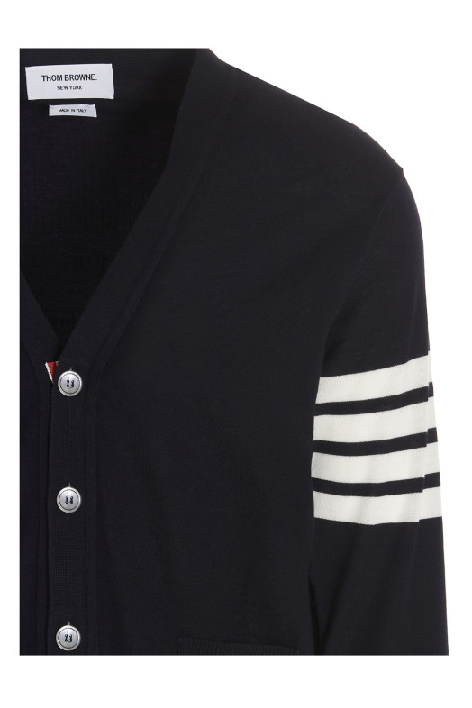 Merino wool cardigan Blue