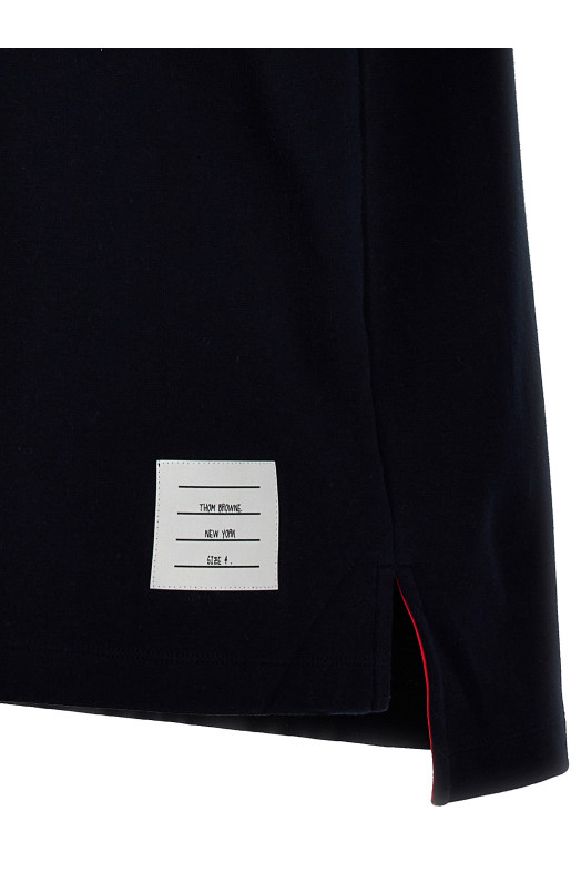 '4 Bar' T-shirt Blue