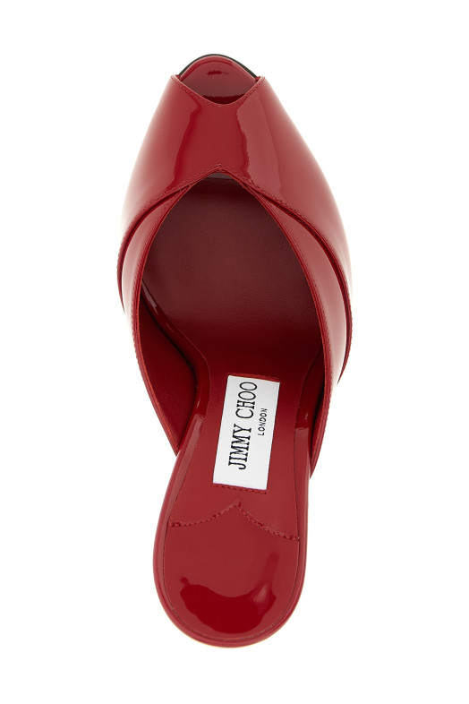 'Brigitte' sabots Red