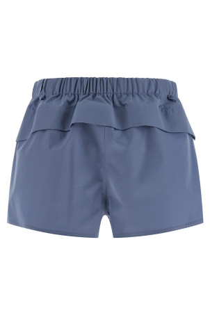 Technical canvas shorts BLUE