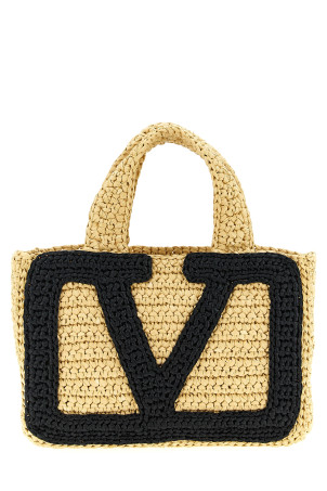 ValentinoGaravani «VivaSuperstar» небольшая сумка для покупок Бежевая W2B0S12QETEX9