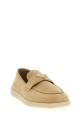 Logo loafers Beige