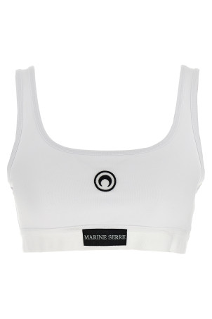 Бюстгальтер «Moon Logo Stretched Jersey Sport» Черно-серый WUW002ACJER0012WH10