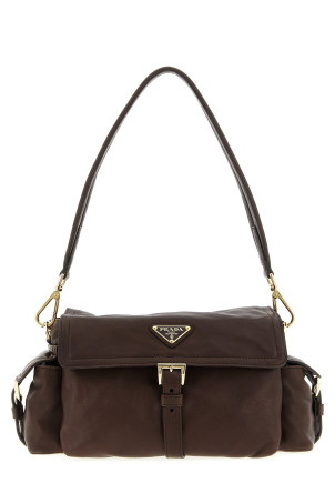 'Prada Explore' medium shoulder bag Brown