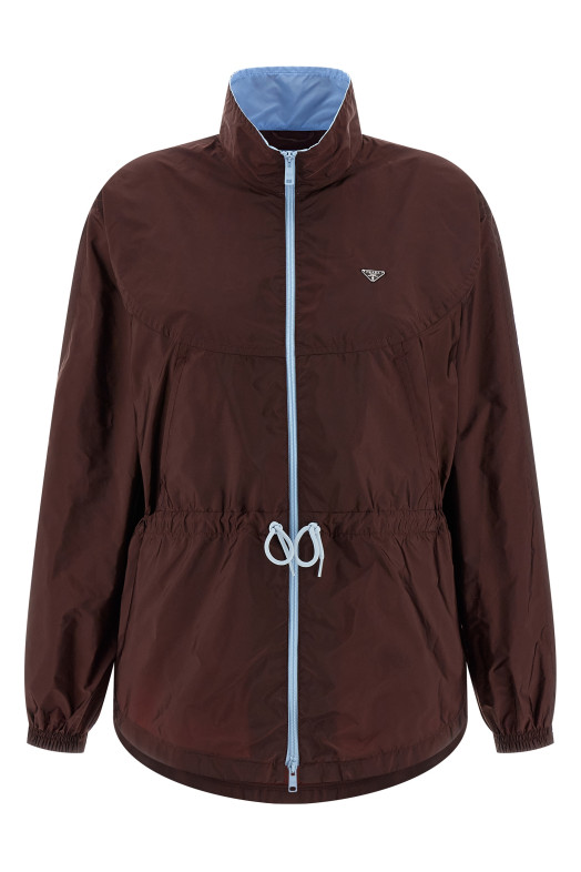 Blouson Re-Nylon Bordeaux
