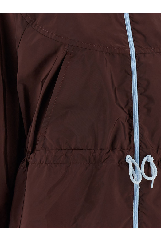 Blouson Re-Nylon Bordeaux