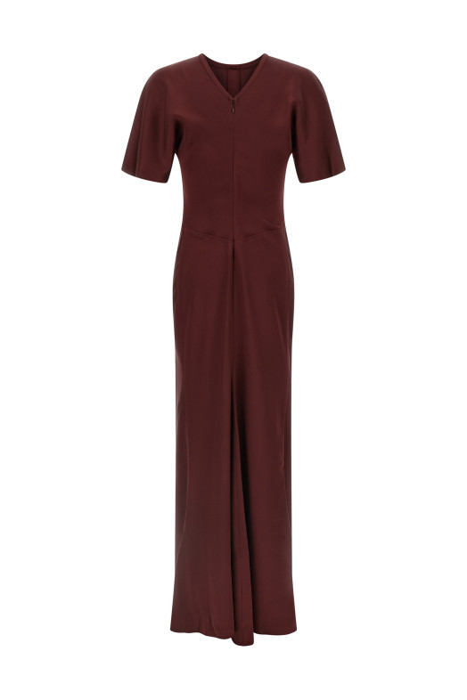 'Isabella' dress Bordeaux