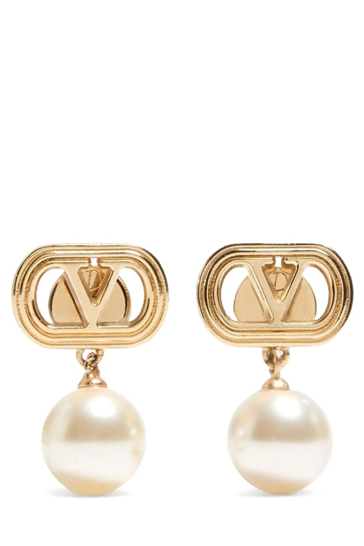 Серьги Valentino Garavani «Ovalette» из золота W2J0Y78UXMR5G