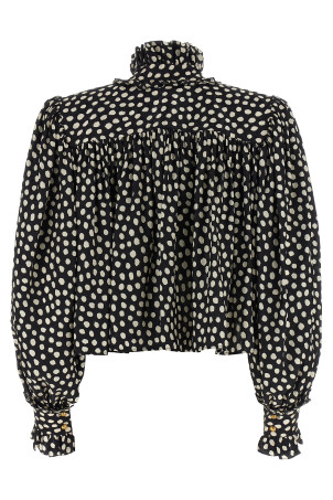 Макси-топ с бретелями Черно-серый CHLOÉ CH26SHT90300915