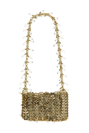 '1969 Nano Crystal' shoulder bag Gold