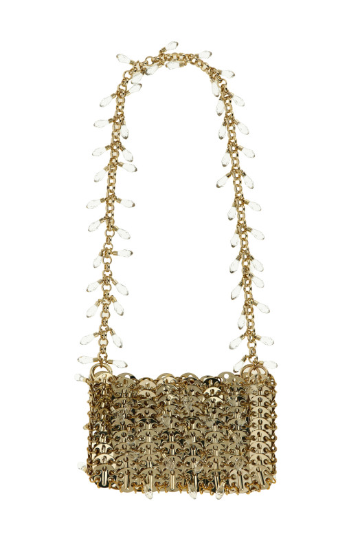 '1969 Nano Crystal' shoulder bag Gold