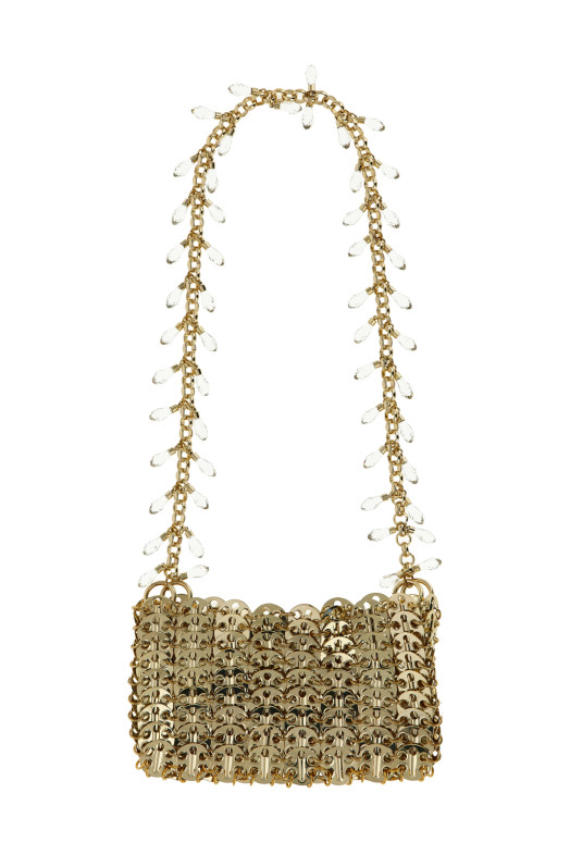 '1969 Nano Crystal' shoulder bag Gold