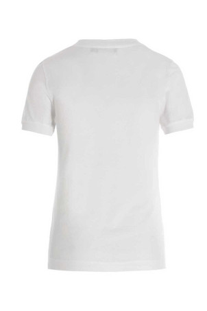 Футболка с логотипом Белая DOLCE & GABBANA F8N08ZG7B3UW0800