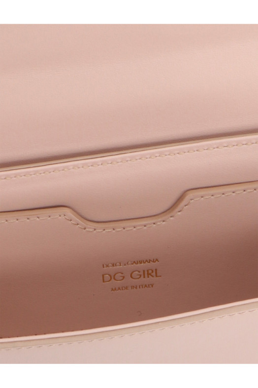 'DG Girl' mini crossbody bag  Pink