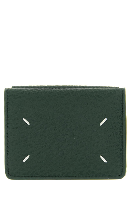 'Four Stitches' wallet Green