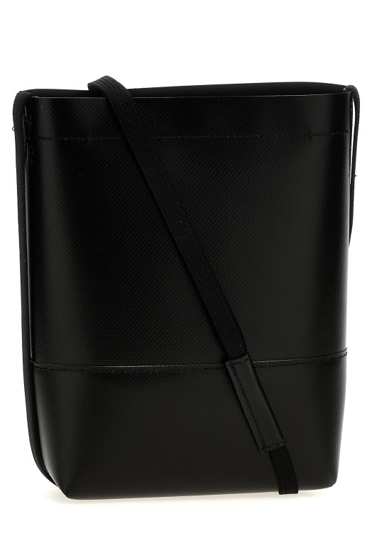 Logo shoulder strap Black