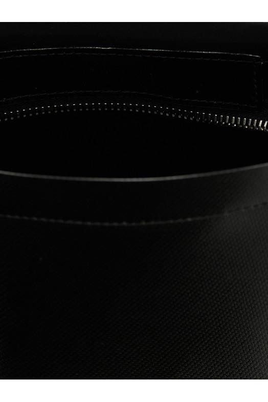 Logo shoulder strap Black