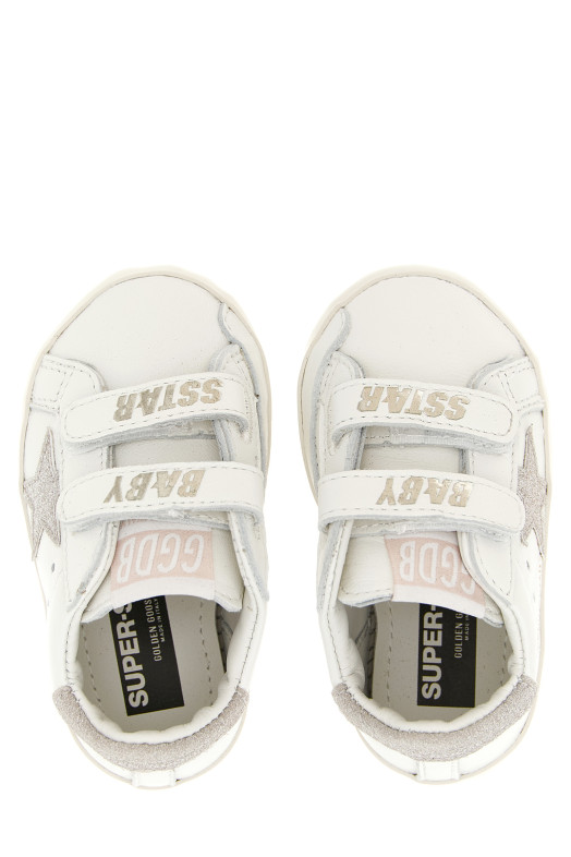 'Baby School' sneakers Silver