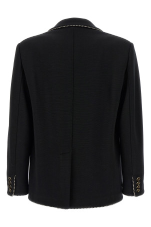 Однобортный блейзер Valentino Garavini Черный VALENTINO GARAVANI V3CEG76AWB0NO