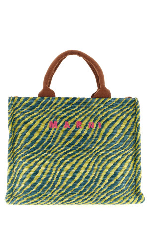 Сумка из рафии Multicolor MARNI SHMP0077U7P984100V44