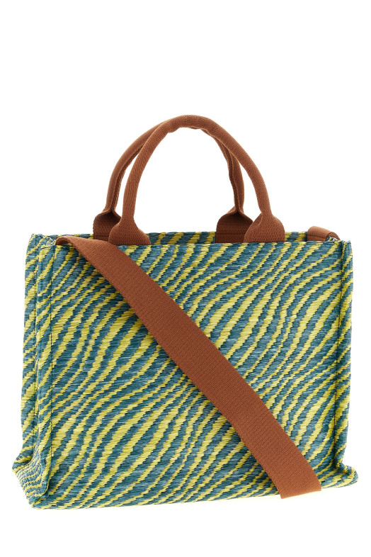 Сумка из рафии Multicolor MARNI SHMP0077U7P984100V44