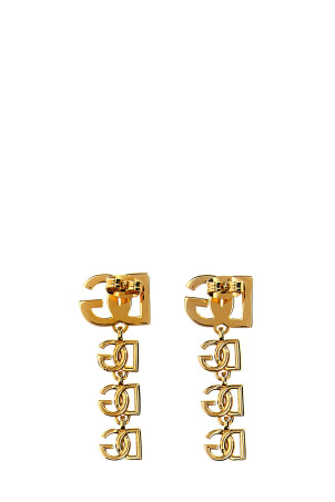 Сережки з логотипом Золото DOLCE & GABBANA WEP6L8W1111ZOO00