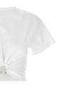 Пирсинг футболка белая PACO RABANNE 23AJTO539CO0485P109