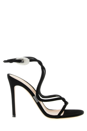 'Mamba Crystal' sandals Black