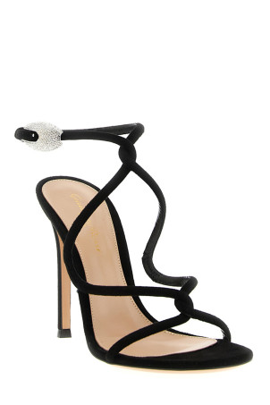 'Mamba Crystal' sandals Black